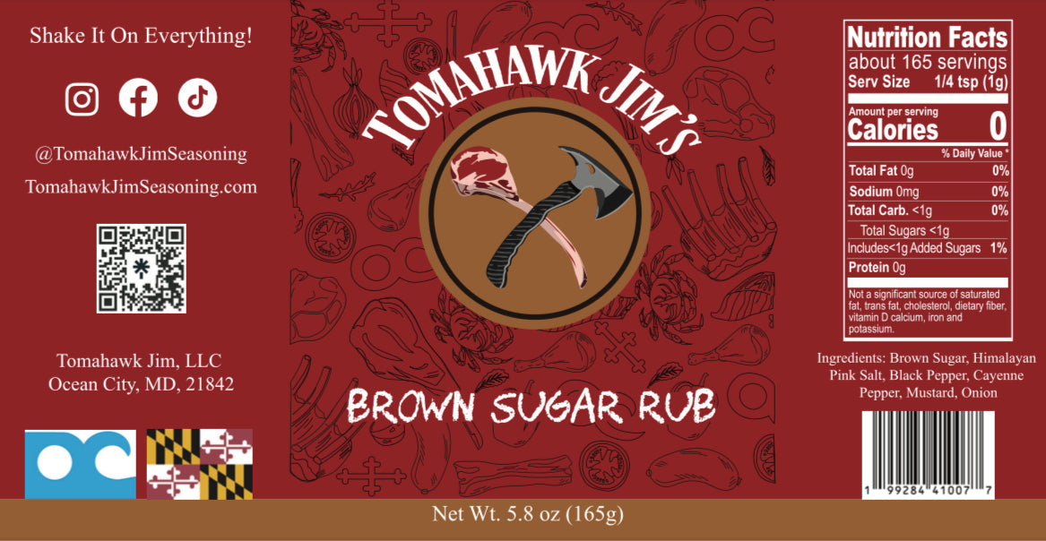 Brown Sugar Rub (5.8oz)
