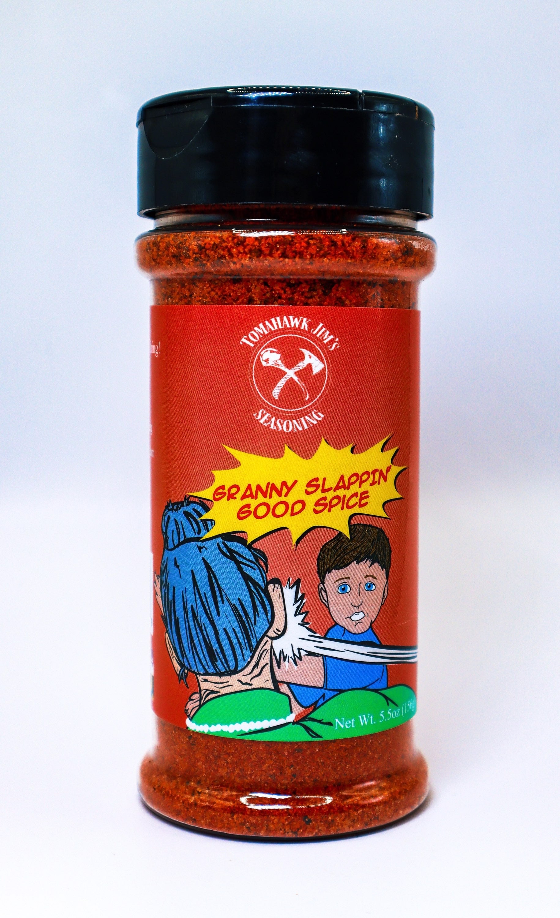 Granny Slappin’ Good Spice in plastic jar