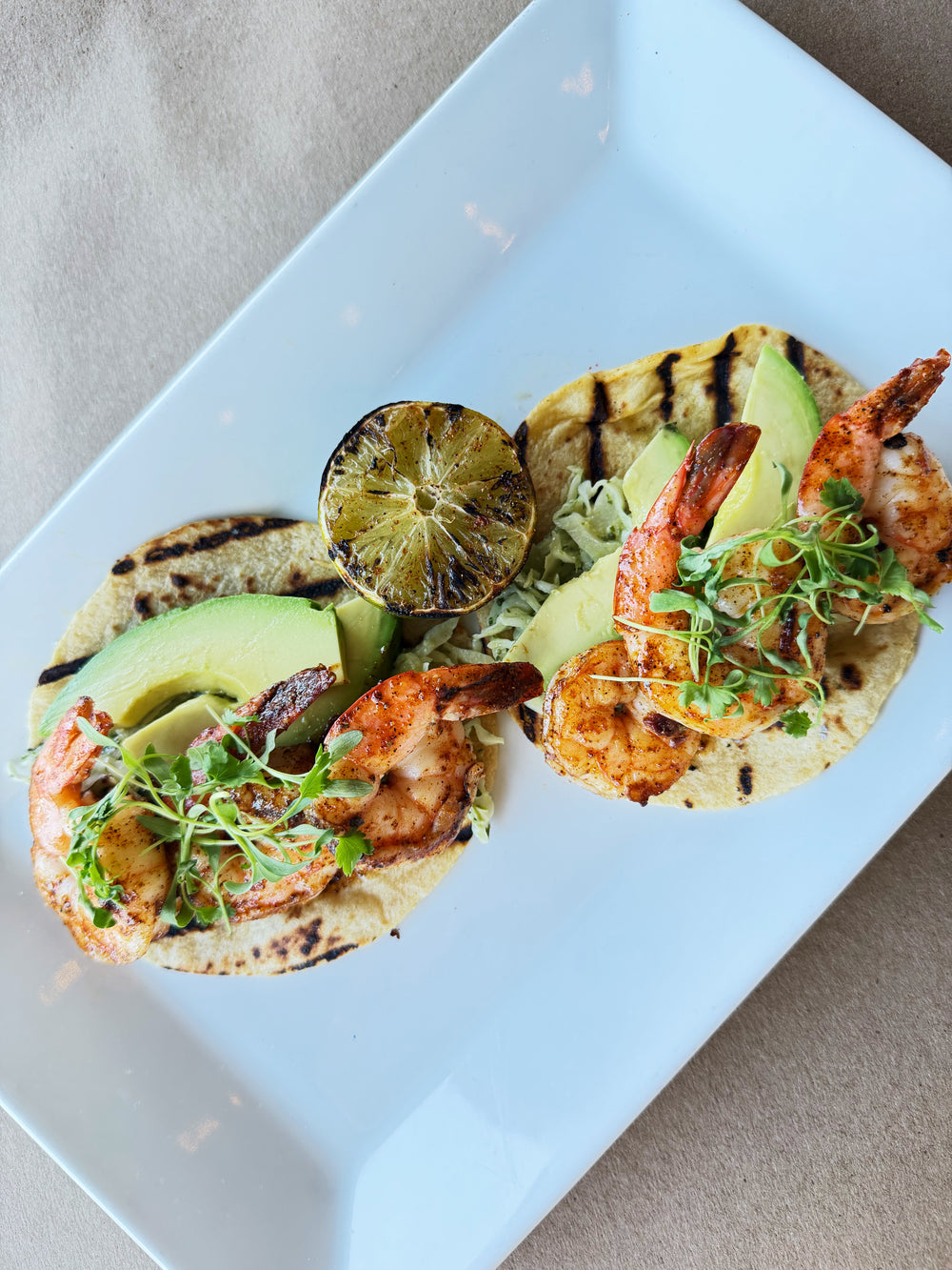 Spicy Lime Shrimp Tacos