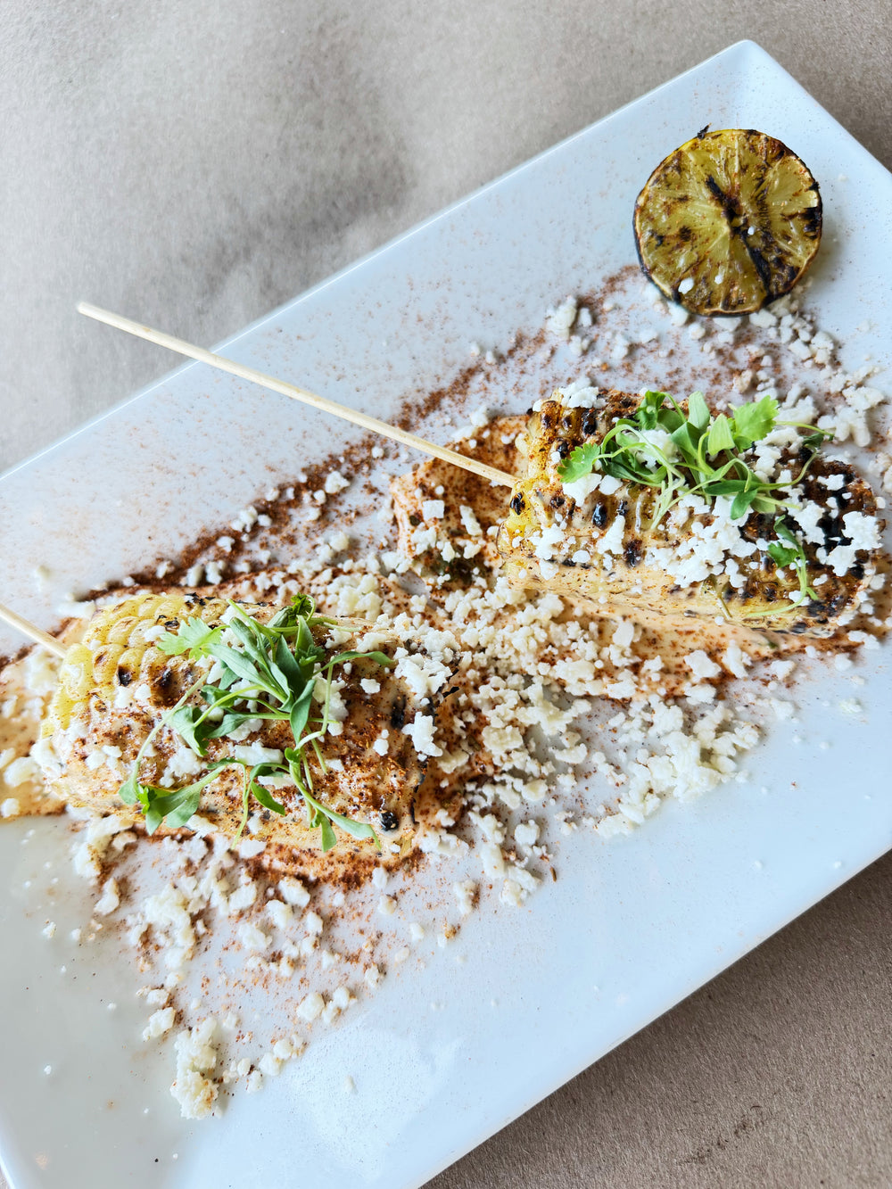 Hot and Juicy Street Corn